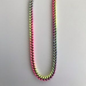 Rainbow chain necklace